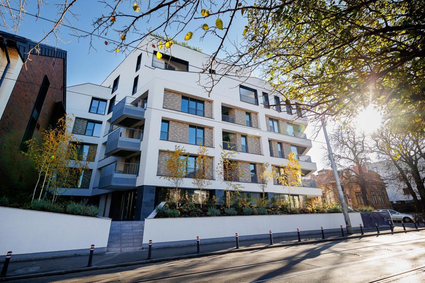 בוקרשט The Corner Luxe Apartment מראה חיצוני תמונה