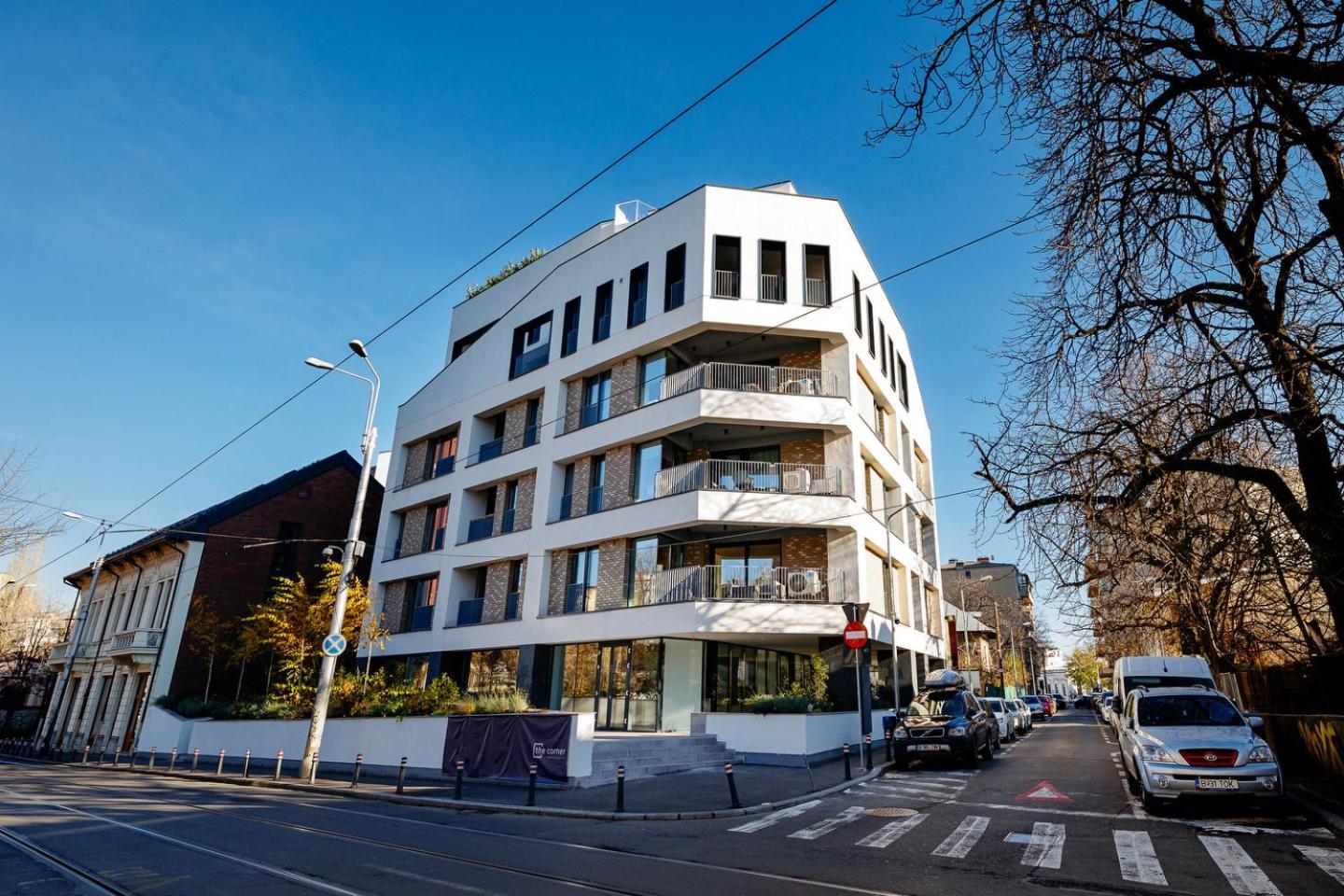 בוקרשט The Corner Luxe Apartment מראה חיצוני תמונה